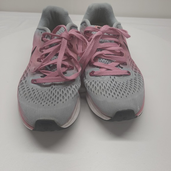Nike Air Zoom Pegasus 34 Women Running Shoes Pink Grey Sz 8.5 - Picture 6 of 16